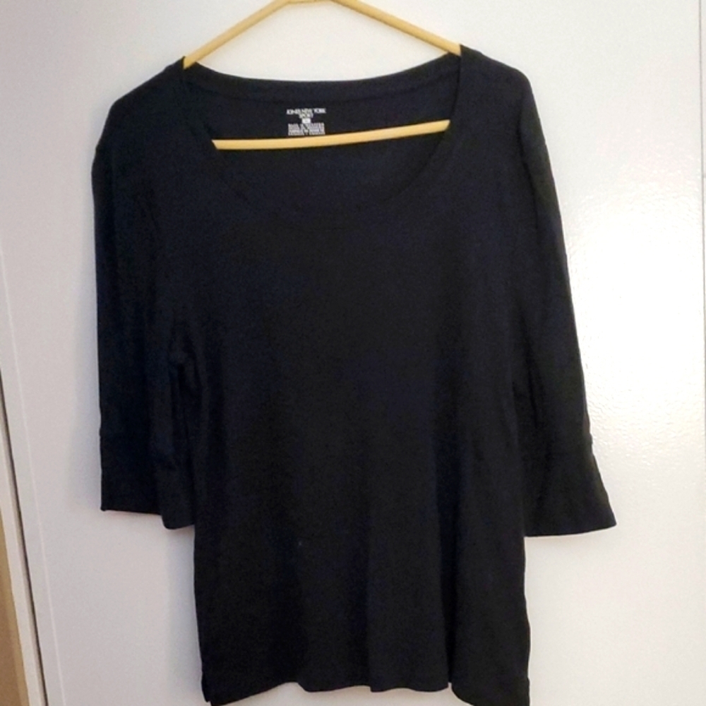 Jones New York Black Blouse
